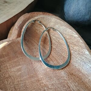 Women's Sterling Silver hoops